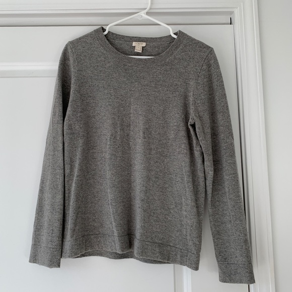 J. Crew Factory Sweaters - J Crew Grey Sweater